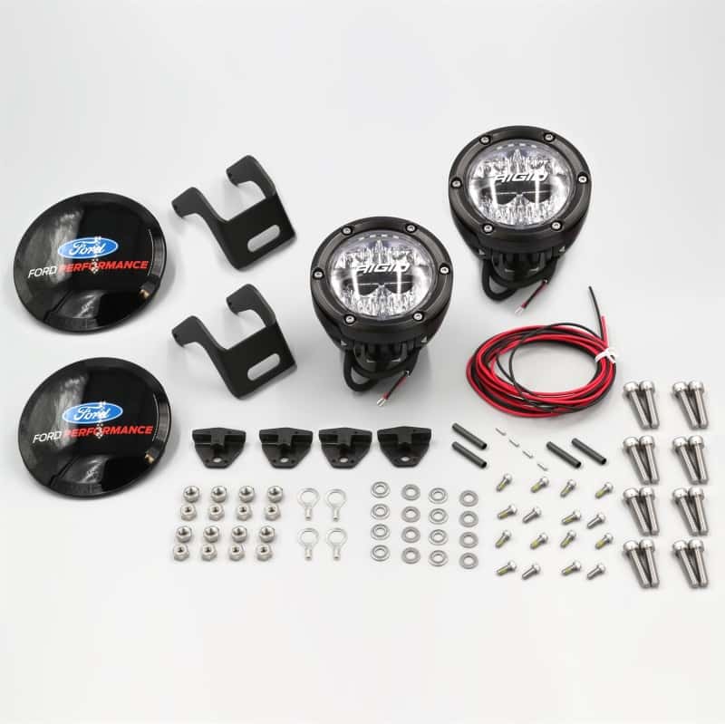 Ford Racing — Ford Racing 2021+ Ford Bronco Mirror Mounted 4in Rigid LED Lights Kit
Fog Light Assembly - view 2