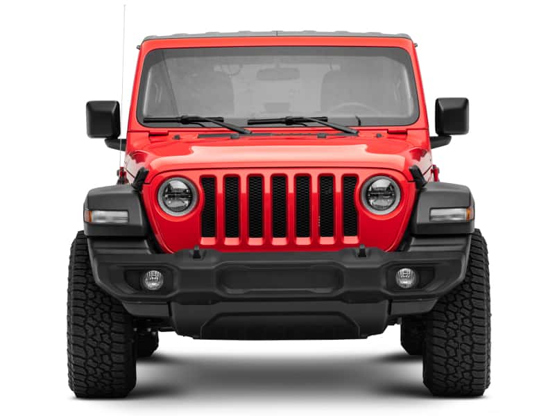 Raxiom — Raxiom 18-22 Jeep Wrangler JL/JT Axial 9-Inch LED Headlights w/RGB Halo- Blk Housing (Clear Lens)
Headlights - view 13