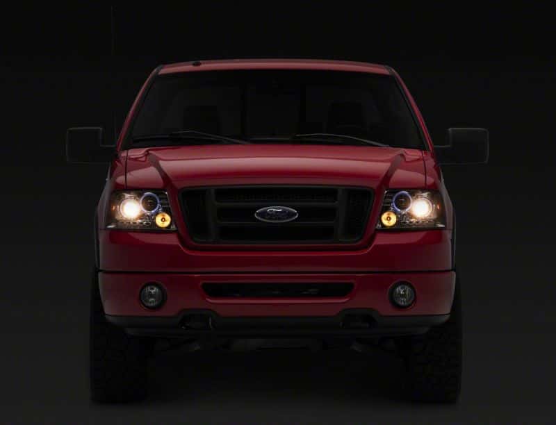 Raxiom — Raxiom 04-08 Ford F-150 Dual LED Halo Projector Headlights- Chrome Housing (Clear Lens)
Headlights - view 6