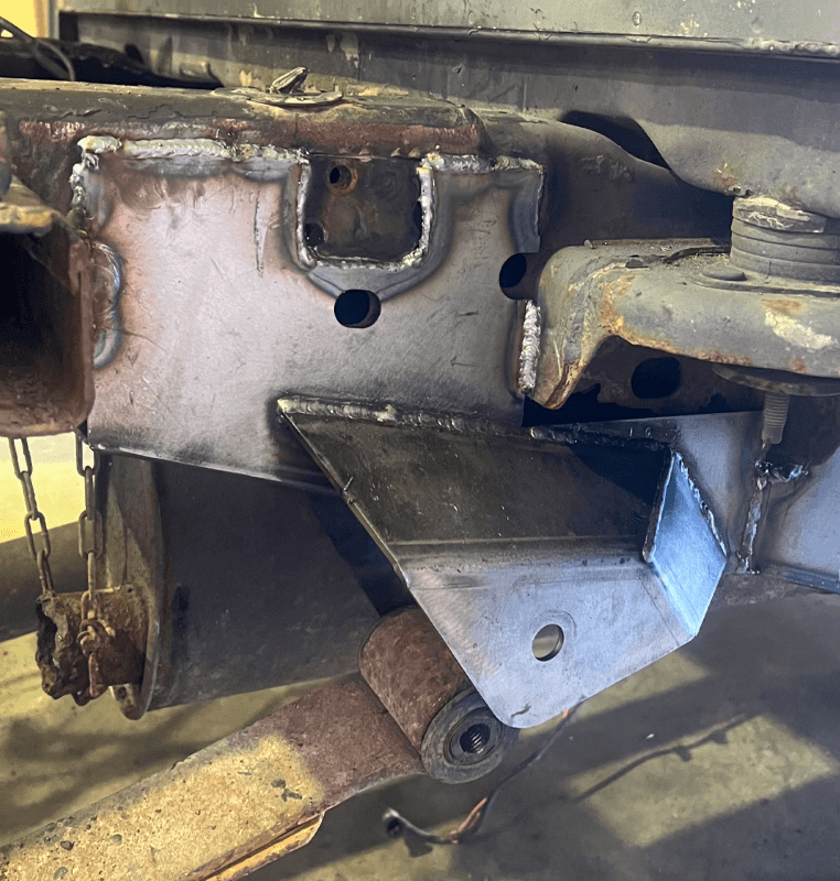 RustBuster — Rust Buster 2004-2008 Ford F-150 Center Rear Frame Section with ward Leaf Spring Mount - Right - view 4