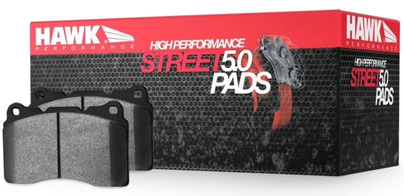 Hawk Performance — Hawk 16-18 Porsche Macan HPS 5.0 Street Rear Brake Pads
Disc Brake Pad - view 1