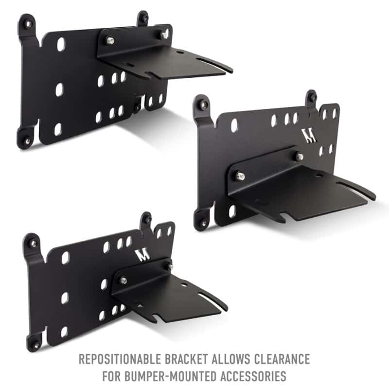 Mishimoto — Mishimoto 2021+ Ford Bronco Modular Bumper License Plate Relocation
Plate Relocation Kit - view 5