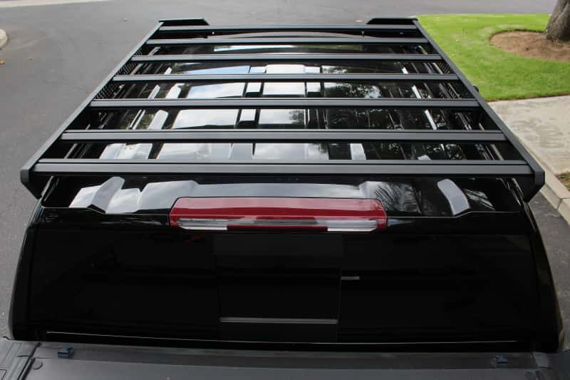 Go Rhino — Go Rhino 19-23 Chevrolet/GMC Silverado/Sierra 1500 CC Ceros Low Profile Roof Rack - Tex. Blk
Ceros Roof Rack - view 4