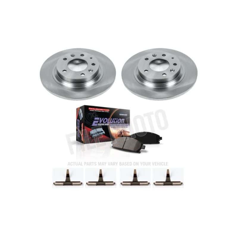 PowerStop — Power Stop 98-02 Mazda 626 Rear Autospecialty Brake Kit - view 1