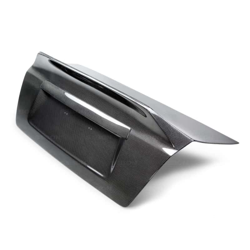 Seibon — Seibon 08-14 Subaru Impreza WRX/STi 4dr C-style Carbon Fiber Trunk Lid - view 1