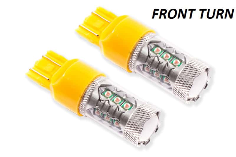 Diode Dynamics — Diode Dynamics 7443 LED Bulb HP48 LED - Amber (Pair) - view 2