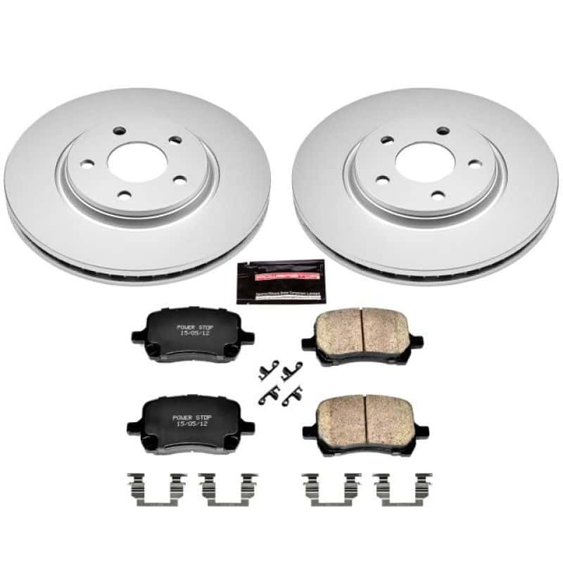 PowerStop — Power Stop 2007 Chevrolet Cobalt Front Z17 Evolution Geomet Coated Brake Kit - view 1