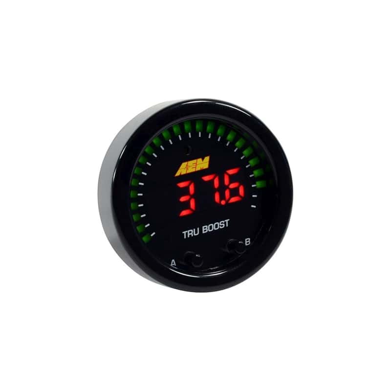 AEM — AEM X-Series Tru-Boost Controller Gauge w/ Boost Control Solenoid 80PSIg Internal MAP Sensor
X-Series Tru-BoostX
X-Series Tru-boost - view 2