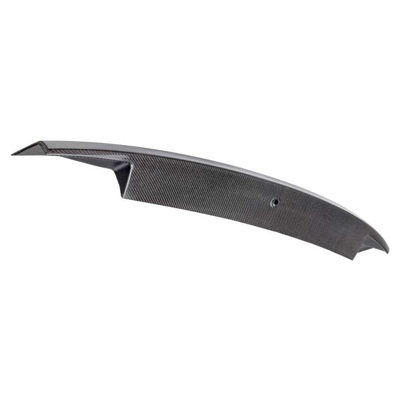 Anderson Composites — Anderson Composites 2024 Ford Mustang Type-AC Carbon Fiber Rear Spoiler Module W/ Spoiler Holes - view 5