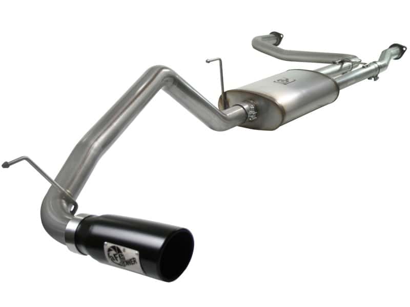 aFe — aFe MACHForce XP Exhaust Cat-Back 2.5/3in SS-409 w/ Black Tip 04-12 Nissan Titan V8 5.6L
Cat-Back Exhaust
ExhstSysKt - view 1