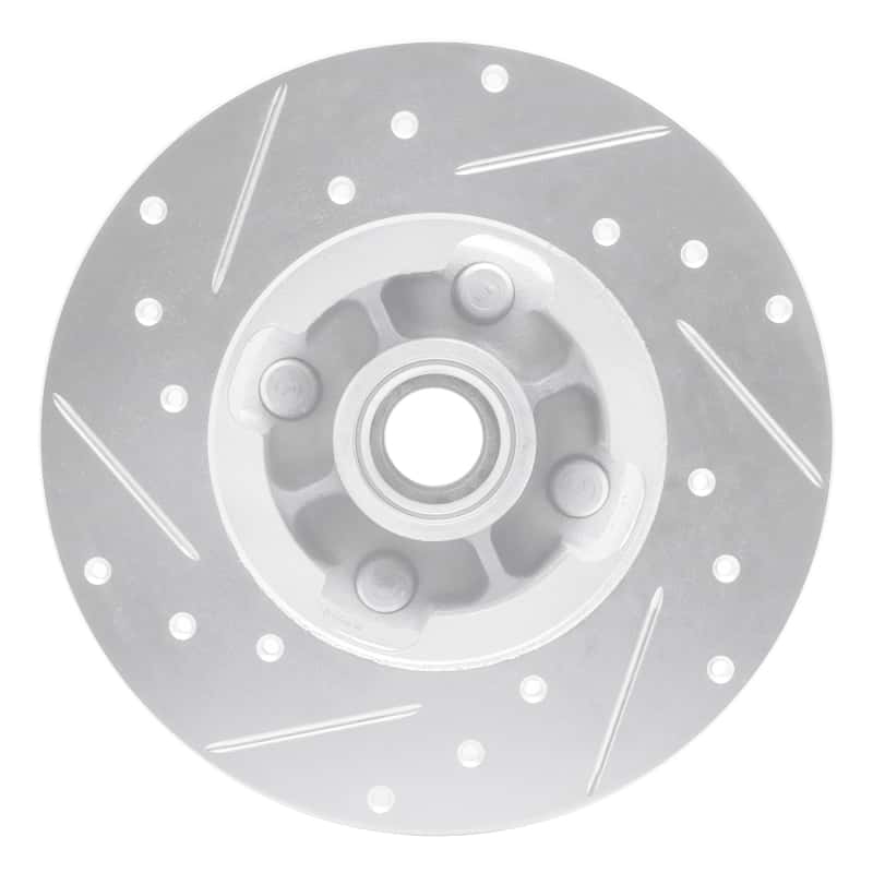 R1 Concepts — R1 1978-1987 Chevrolet CHEVETTE Front Right Drilled & Slotted Silver Brake Rotor
R1 Brake Rotor Drill - view 5
