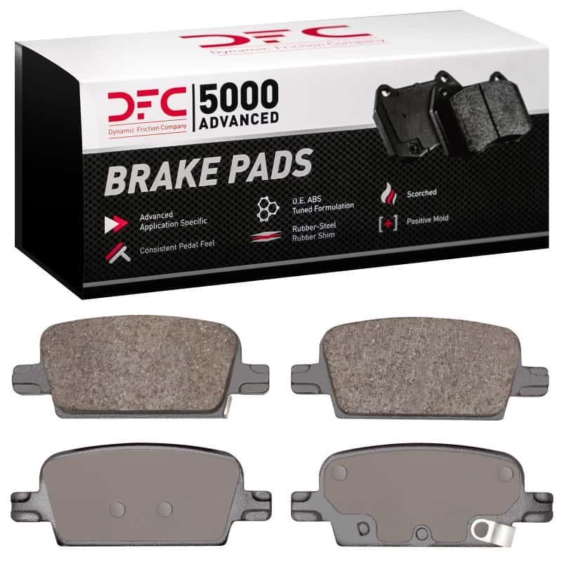 DFC — DFC 16-21 Chevrolet Malibu Rear 5000 Advanced Ceramic Brake Pads
DFC Brake Pad Set - view 1