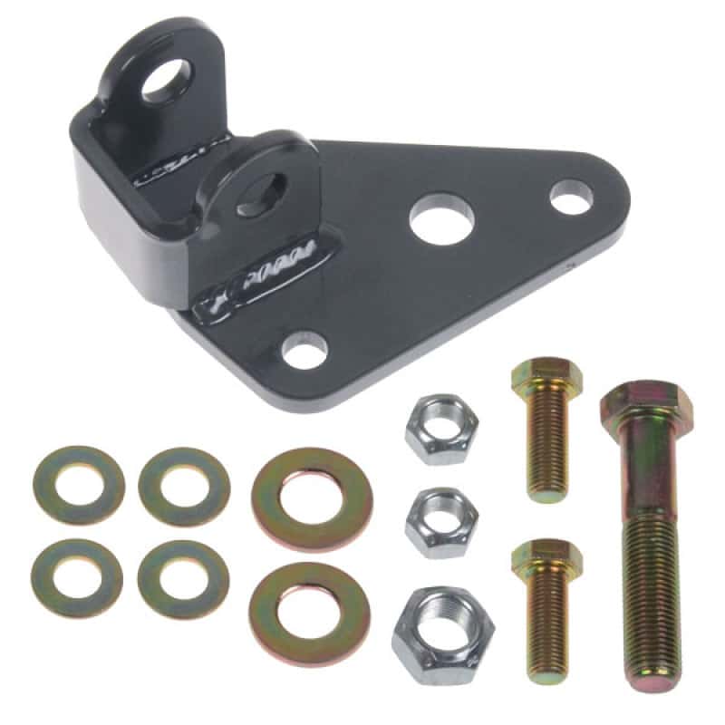 Synergy Mfg — Synergy 07-18 Jeep Wrangler JK/JKU Fox Steering Stabilizer Relocation Bracket RHD - view 2