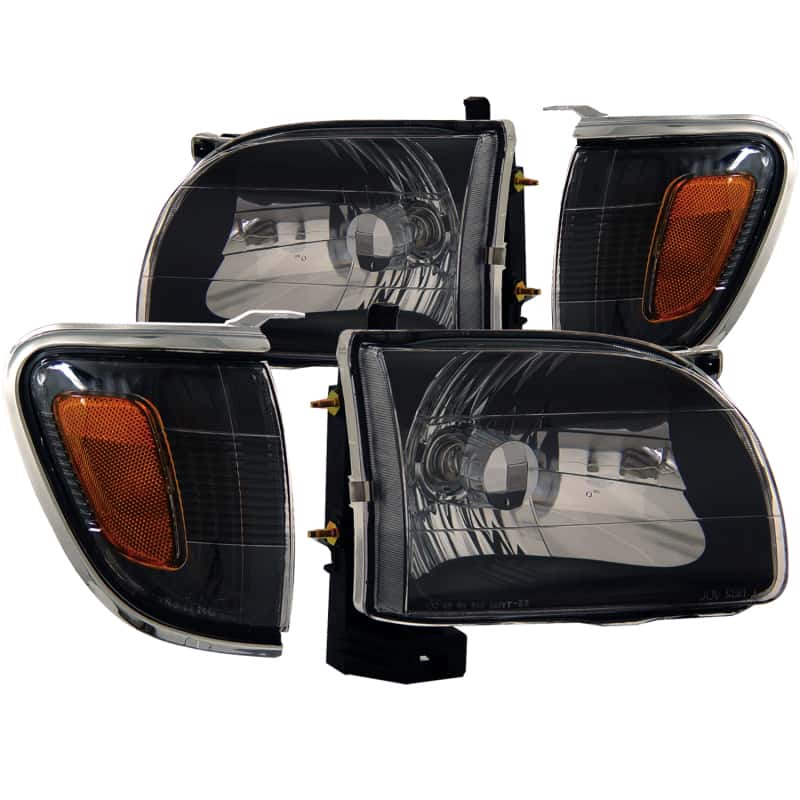 ANZO — ANZO 2001-2004 Toyota Tacoma Crystal Headlights Black
Head Light Set
HdLtSet - view 2