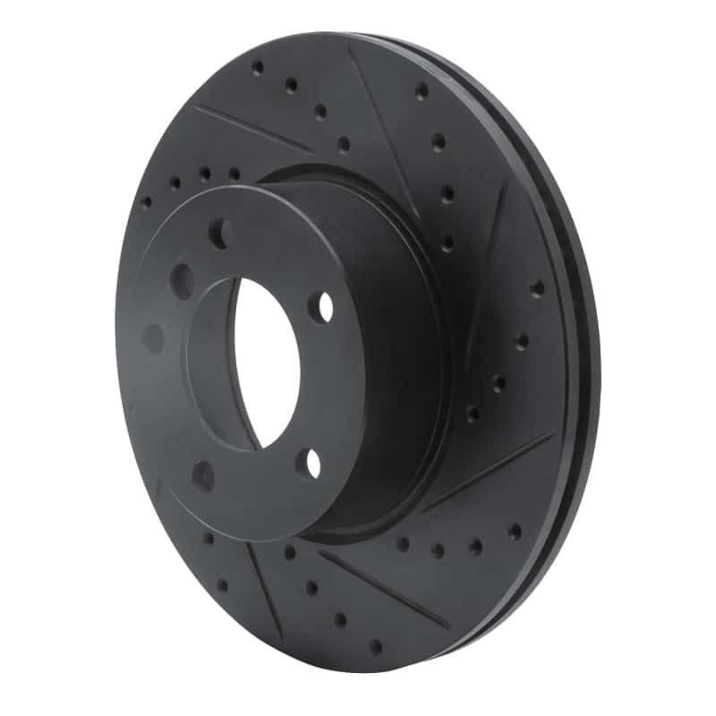R1 Concepts — R1 06-13 BMW 325I (USA/Canada) Front Right Drilled & Slotted Black Brake Rotor
R1 Brake Rotor Drill - view 2