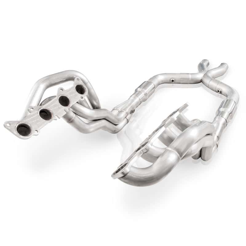 Stainless Works — Stainless Power 2011-14 Mustang GT Headers 1-7/8in Primaries High-Flow Cats 3in X-Pipe
Exhaust System - view 1