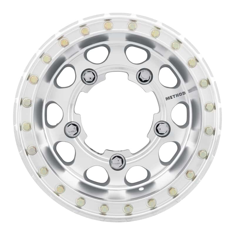 Method Wheels — Method MR103 Buggy Beadlock 15x4.5 -25mm Offset 5x205 160mm CB Raw Machined w/BH-H24100 Wheel - view 1