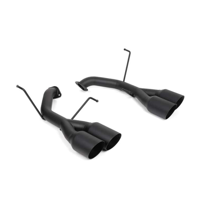 BLOX Racing — BLOX Racing 2022+ WRX Muffler Delete / Axle Back Single Wall 4in - Matte Black Tips - view 5