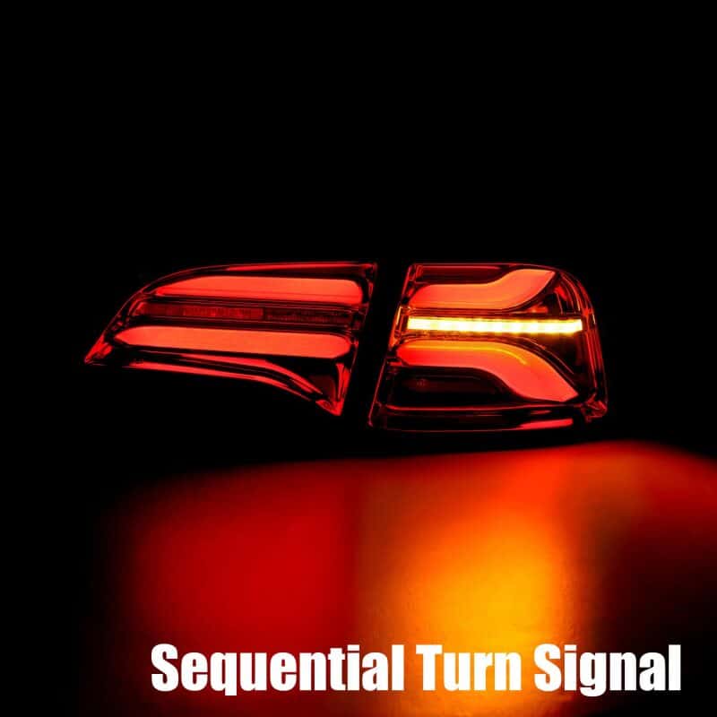 AlphaRex — AlphaRex 20-22 Tesla Model Y PRO-Series LED Tail Lights Red Smoke w/Seq Sig
Taillight Assembly - view 5