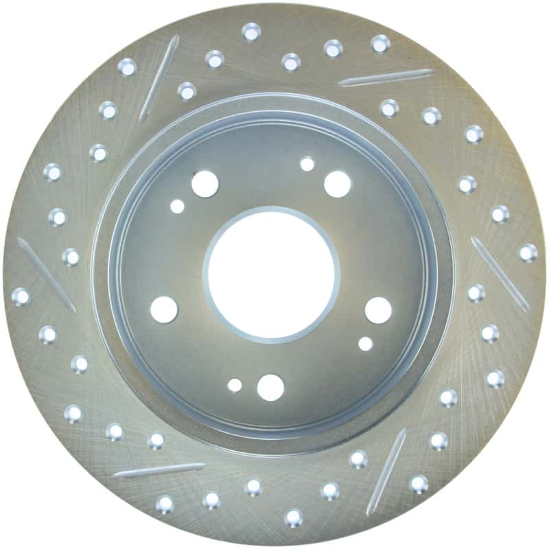 Stoptech — StopTech Select Sport 06-15 Honda Civic Si Slotted and Drilled Left Rear Rotor
Drill/Slotted Rotor
Disc Brake Rotor - view 2