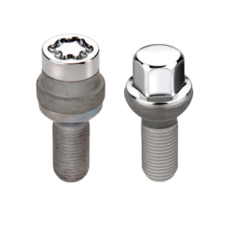 McGard — McGard 5 Lug Hex Install Kit w/Locks (Radius Seat Bolt) M14X1.5 / 17mm Hex / 35.4mm Shank L - Chrome - view 2