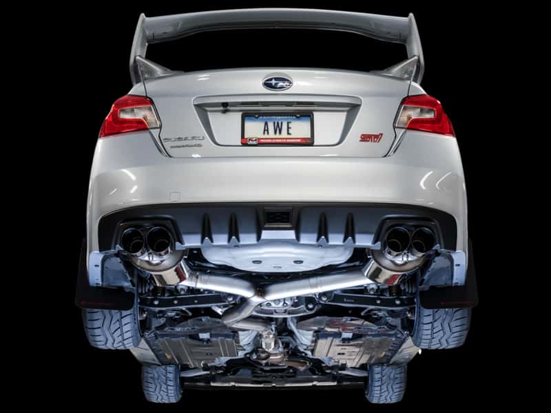 AWE Tuning — AWE Tuning Subaru STI VA / WRX GV / STI GV Sedan Touring Edition Exhaust - Chrome Silver Tip (102mm)
Touring Exhaust - view 7