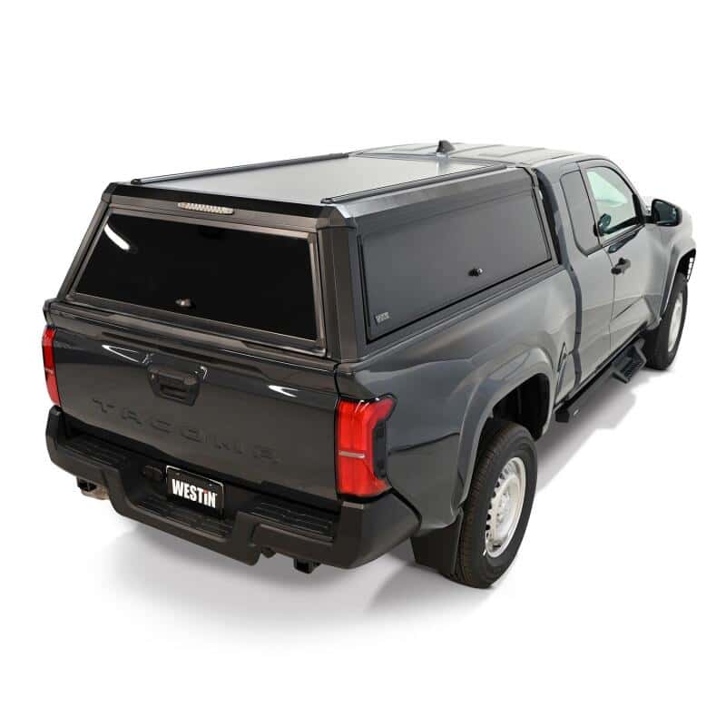 Westin — Westin EXP Truck Cap COMPLETE KIT A + BS (24-25 Toyota Tacoma DC 6ft. Bed) - Black - view 16