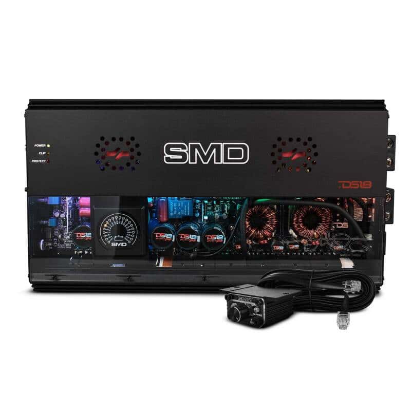 DS18 — DS18 Steave Meade Colab 1-Channel Amp Class D 5000/1ohm 3500/2ohm 2000/4ohm Watts LED Lights - view 2