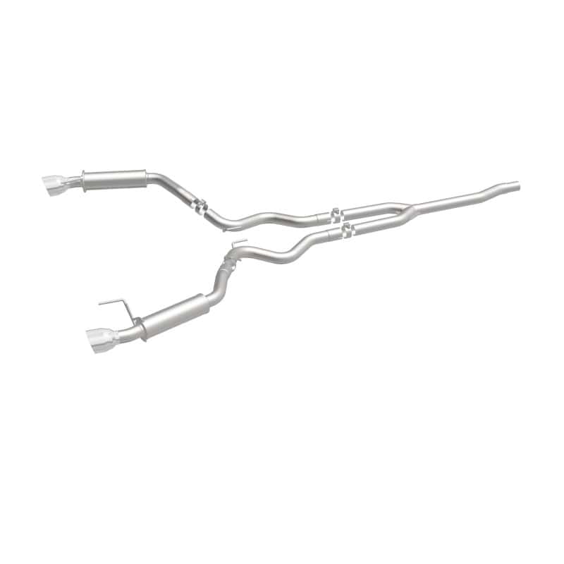 Magnaflow — MagnaFlow Cat-Back 15-16 Ford Mustang 2.3L L4 Competition SS 3in Dual Split Rear 4.5in Black Tips
Cat-Back - view 7