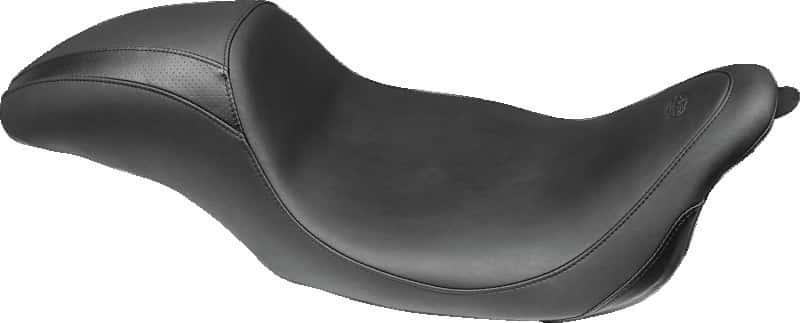 Mustang Motorcycle — Mustang 08-21 Harley FL Touring Driver Backrest Kit w/Studs - Black - view 2