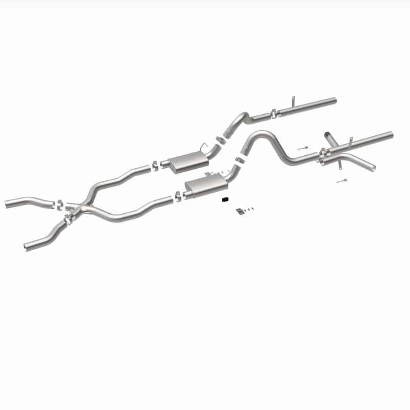 Magnaflow — MagnaFlow Sys C/B 55-57 Chevy Bel Air V8 3inch
Crossmember-Back
Cat-Back - view 38