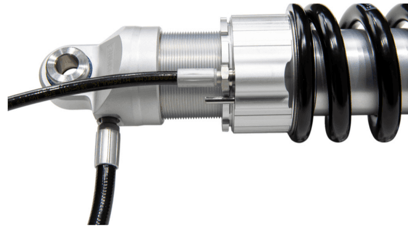 Ohlins — Ohlins 18-25 Harley Softail Slim, Street Bob, Low Rider, Dlx, Std STX Pro Shock 13.5in. - view 8