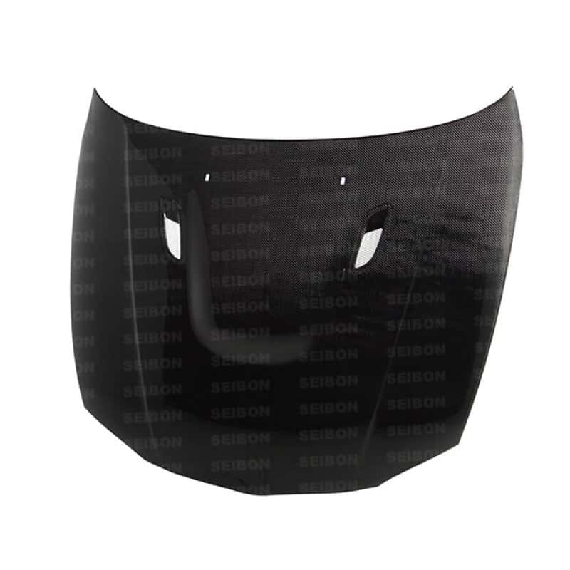Seibon — Seibon 08-11 BMW 1 Series (E81/E82) 2DR/HB BM Carbon Fiber Hood - view 1