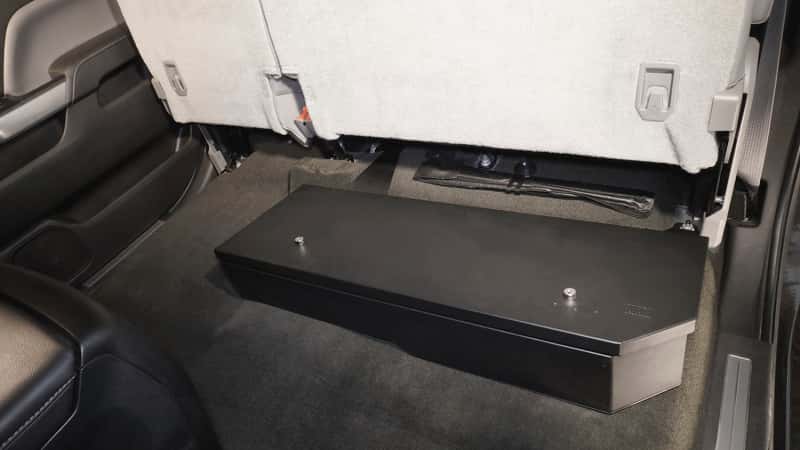 Tuffy Products — Tuffy Underseat Lockbox 2/3 Length W/ Keyed Lock For Chevrolet Silverado & Gmc Sierra
Lockbox - view 15