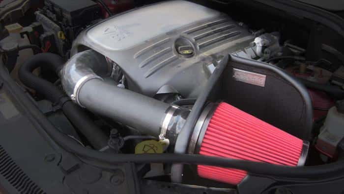 CORSA Performance — Corsa Apex 11-17 Jeep Grand Cherokee 5.7L DryTech 3D Metal Intake System
Air Intake - view 5