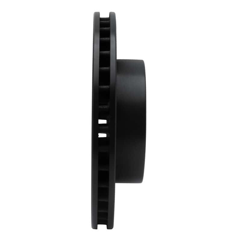 R1 Concepts — R1 90-97 Jaguar XJ6 Front Right Drilled & Slotted Black Brake Rotor
R1 Brake Rotor Drill - view 3