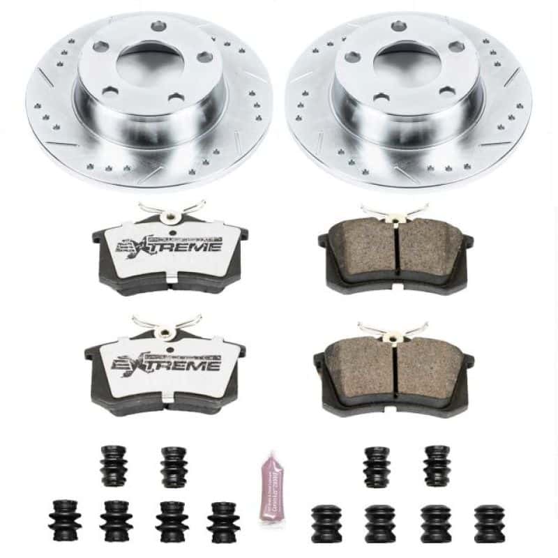 PowerStop — Power Stop 99-04 Audi A6 Quattro Rear Z26 Street Warrior Brake Kit - view 1