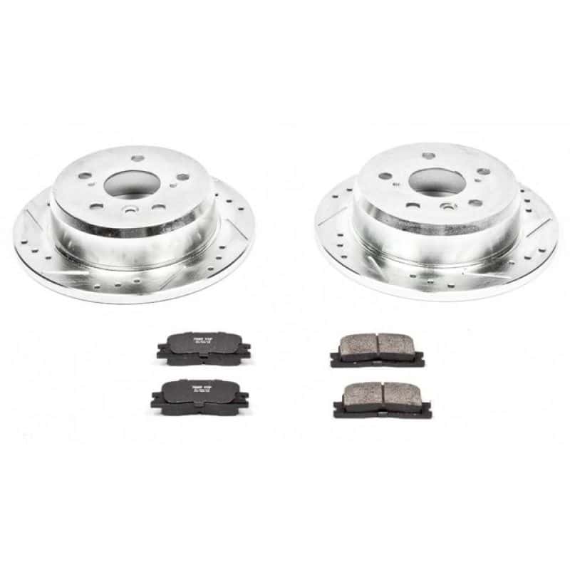 PowerStop — Power Stop 02-03 Lexus ES300 Rear Z23 Evolution Sport Brake Kit - view 1