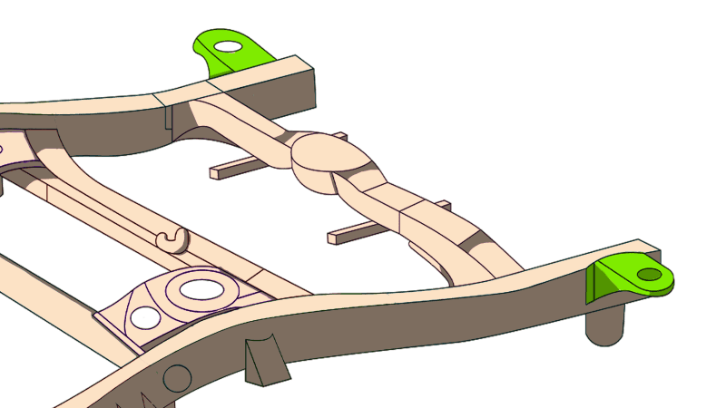 RustBuster — Rust Buster 1996-2002 Toyota 4Runner Rear Frame Body Mount - view 4
