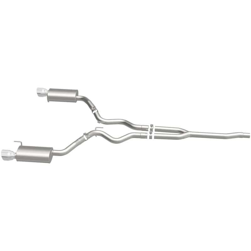 Magnaflow — MagnaFlow Cat Back, SS, 2.5in, Street, Dual Split Polished 4.5in Tips 2015 Ford Mustang Ecoboost
Cat-Back - view 29