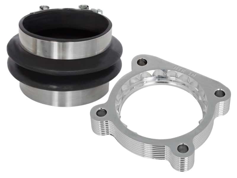 aFe — aFe Silver Bullet Throttle Body Spacers TBS Nissan Patrol 10-16 V8-5.6L
Throttle Body Spacer - view 1