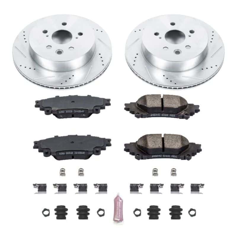 PowerStop — Power Stop 14-15 Lexus IS250 Rear Z23 Evolution Sport Brake Kit - view 1