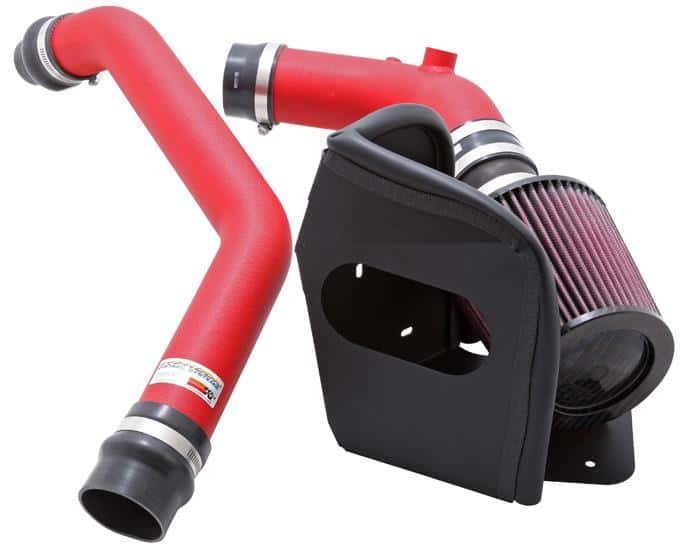 K&N Engineering — K&N 08-09 Mitsubishi Evo X Wrinkle Red Typhoon Short Ram Intake
Performance Air Inta
Air Intake System - view 2