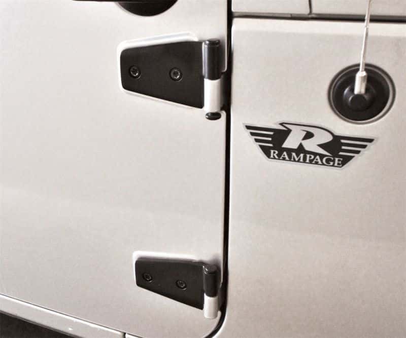 Rampage — Rampage 2007-2018 Jeep Wrangler(JK) Door Hinges - Black
Door Hinge - view 2