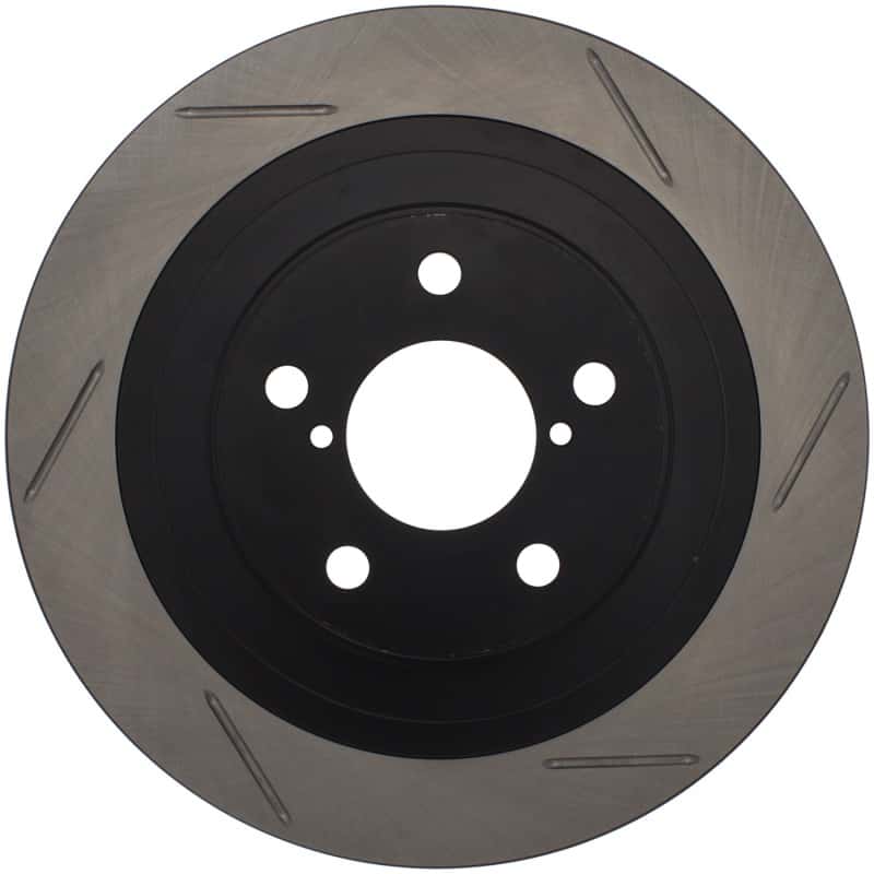 Stoptech — StopTech Power Slot 06-07 WRX / 05-08 LGT Rear Right Slotted Rotor
Sport Slotted Rotor - view 1