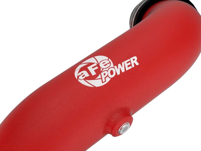 aFe — aFe 20-23 Ford Explorer ST V6 3.0L (tt) BladeRunner Aluminum Hot and Cold Charge Pipe Kit - Red
Charge Pipe Kit - view 3