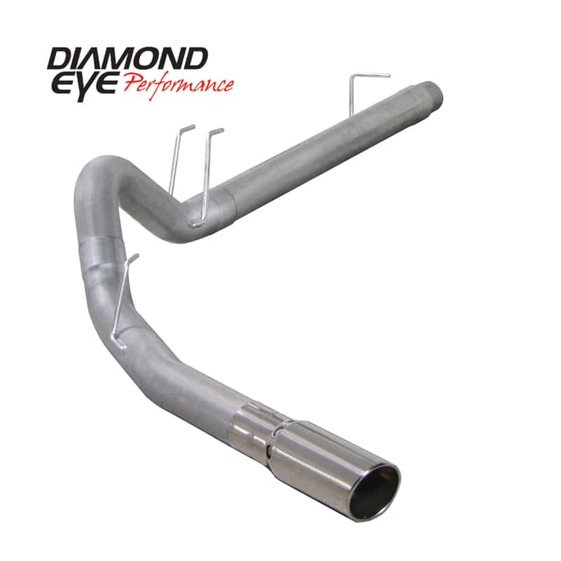 Diamond Eye Performance — Diamond Eye KIT 4in DPF-BACK SGL AL 08-09 6 4L F250/F350 PCKGD BX46X14X14OD EL-PL 44inX13 5inX13 5in
KIT; 4in.; DPF-BACK; - view 2
