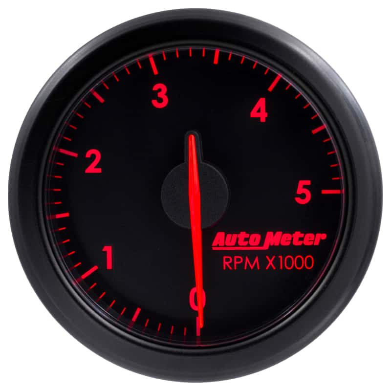 AutoMeter — Autometer Airdrive 2-1/6in Tachometer Gauge 0-5K RPM - Black
GA 2" 5KRPM ARDRV BK - view 13
