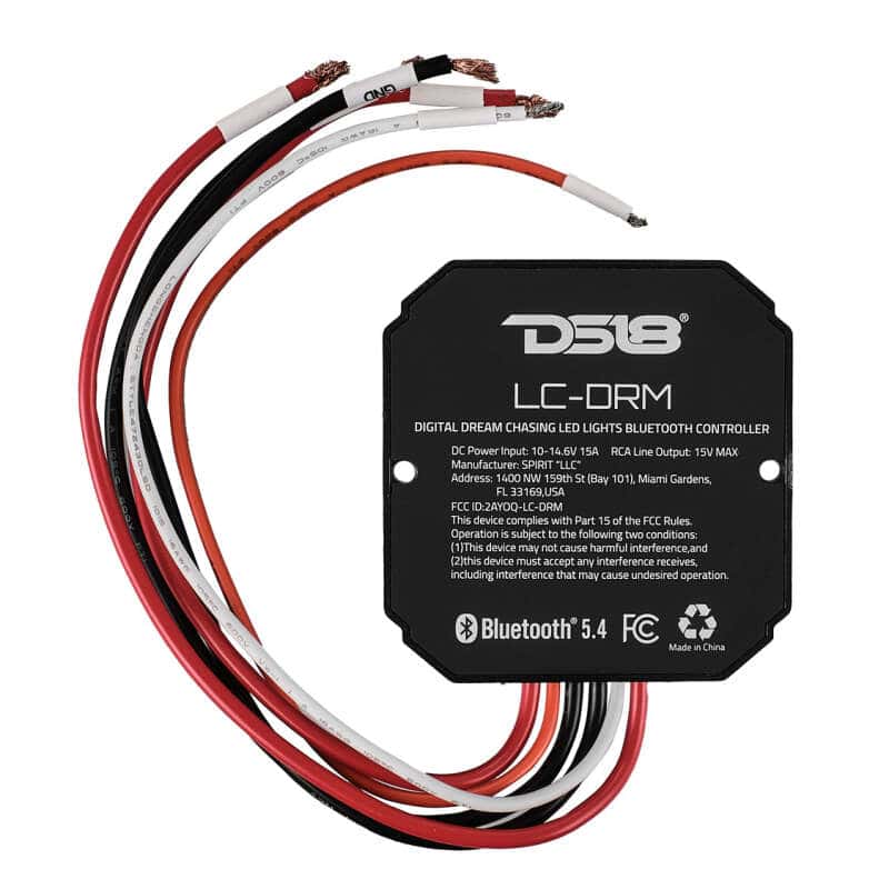 DS18 — DS18 Bluetooth Module Digital LED Lights Control IP66 Waterproof Rating - view 2