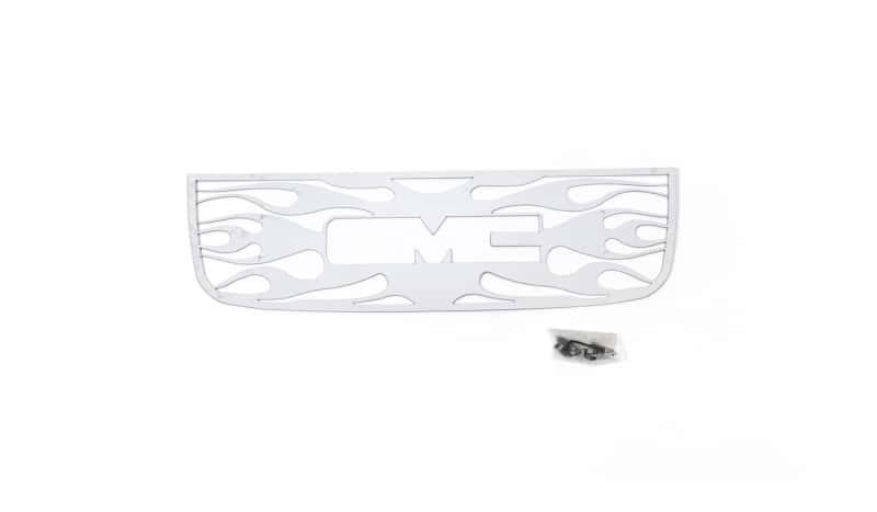 Putco — Putco 02-08 GMC Envoy w/ Logo CutOut Flaming Inferno Stainless Steel Grille
Grille Insert - view 1